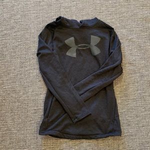 Grey under armour hoodie